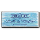 Fueled By - Floater Framed Canvas Print