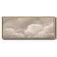 Painted Clouds I - Floater Framed Canvas Print
