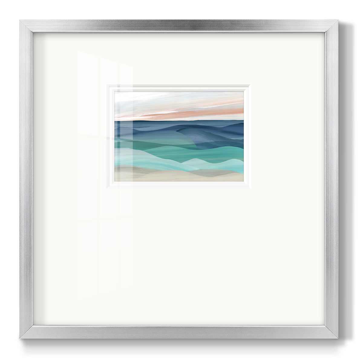 Shifting Seas - Double Matboard Framed Print