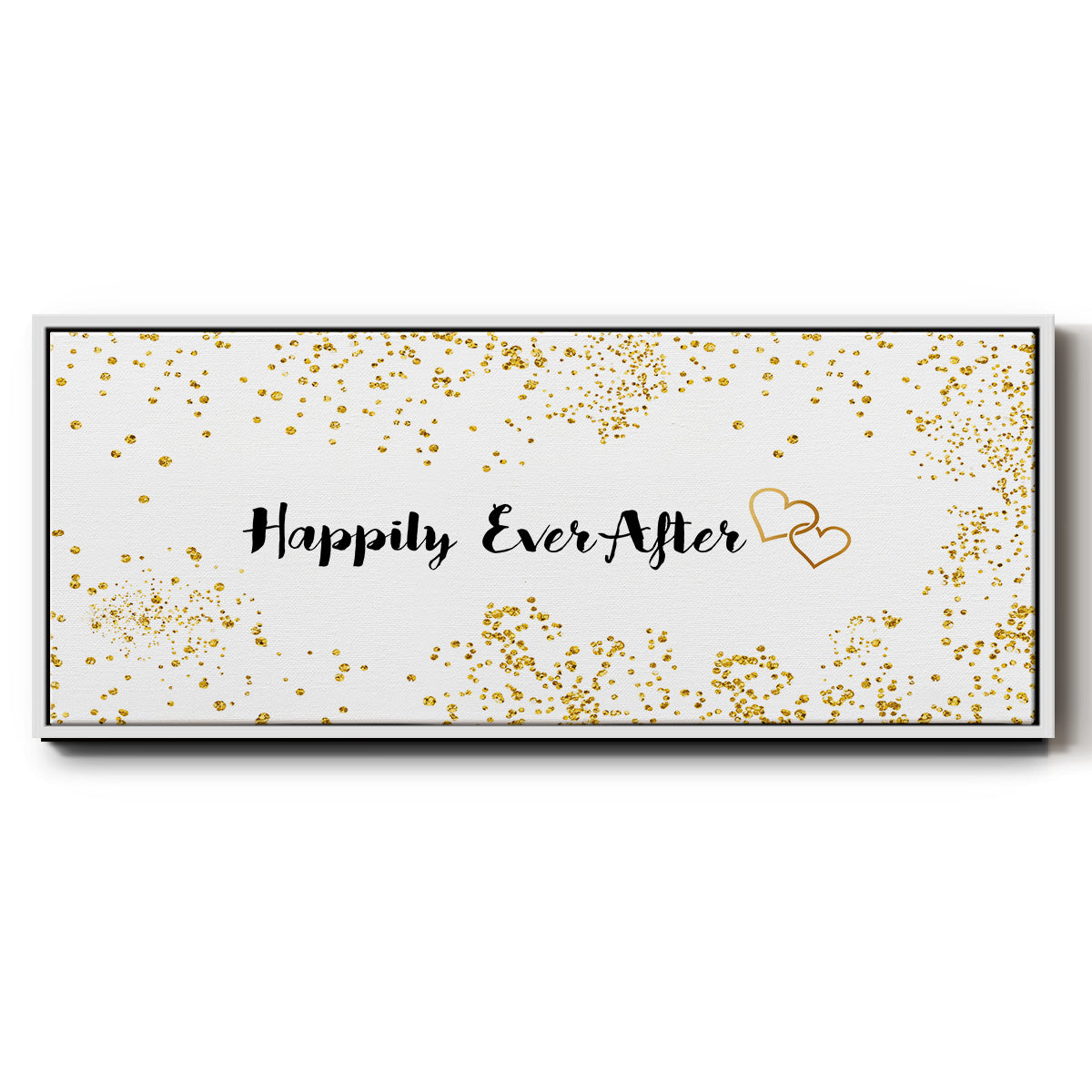 Happily Ever After - Floater Framed Canvas Print