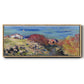 Pourville, 1882 - Floater Framed Canvas Print