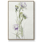 Late Summer Wildflowers I V30 - Framed Premium Gallery Wrapped Canvas L Frame - Ready to Hang