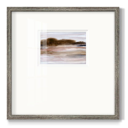 Autumnal Bay Premium Framed Print Double Matboard