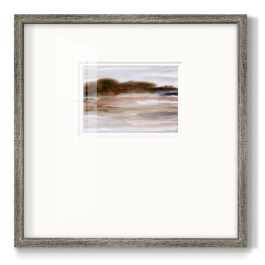 Autumnal Bay - Double Matboard Framed Print