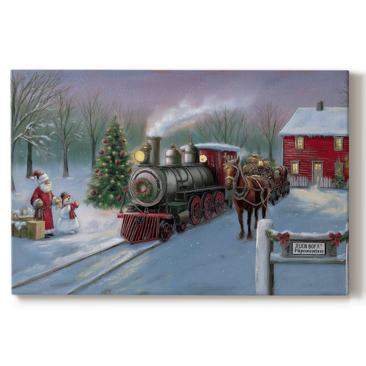 Pale Winter Blessing - Canvas Art Print