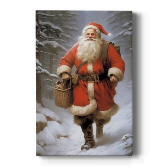 Warm Scarlet Serenade of Lantern - Canvas Art Print