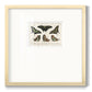 Crackled Butterflies II - Double Matboard Framed Print