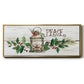 Rustic Peace - Floater Framed Canvas Print