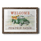 Pumpkin Patch - Barnwood Framed Art Print