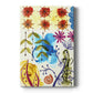 Flower Power II Premium Gallery Wrapped Canvas - Ready to Hang