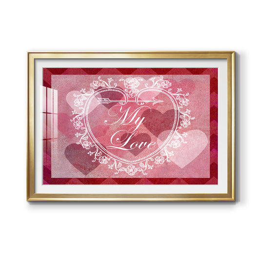 DIY Love Collection A Premium Framed Print - Ready to Hang