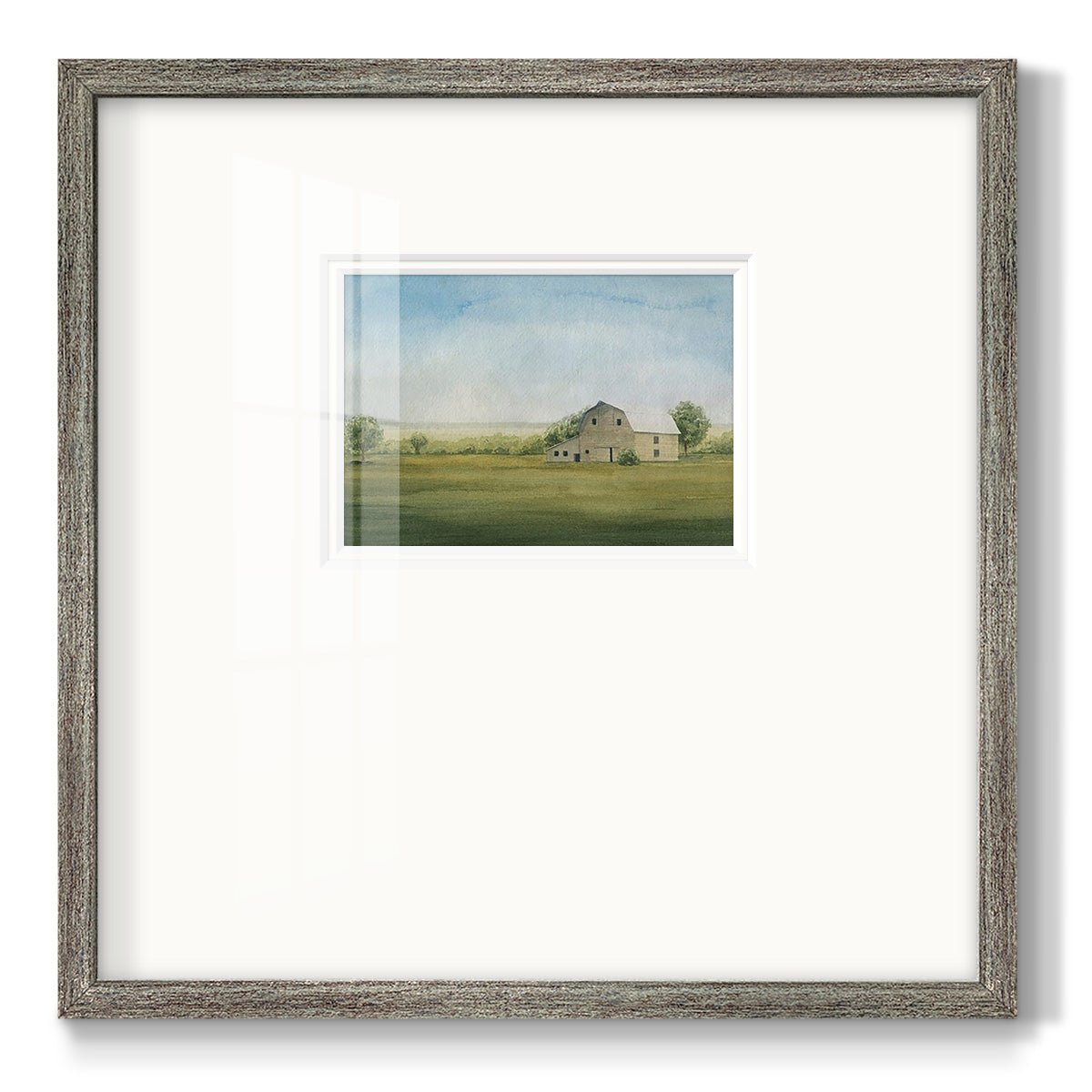 Grove Farm I Premium Framed Print Double Matboard