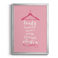 Beauty in Pink - Modern Framed Canvas Print