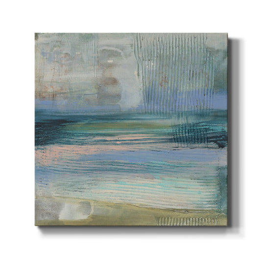 Textured Coastline I - Canvas Art Print