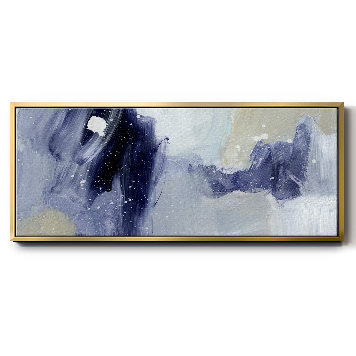 Sky Break I - Floater Framed Canvas Print