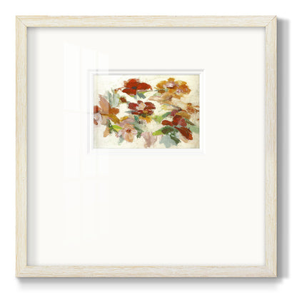 Floral Impressions V1 - Double Matboard Framed Print