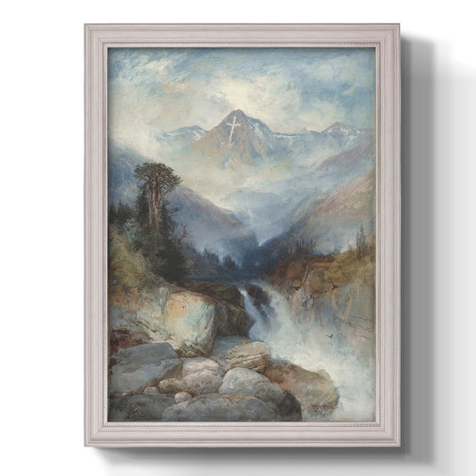 Mountain of the Holy Cross - Ornate Framed Canvas Print
