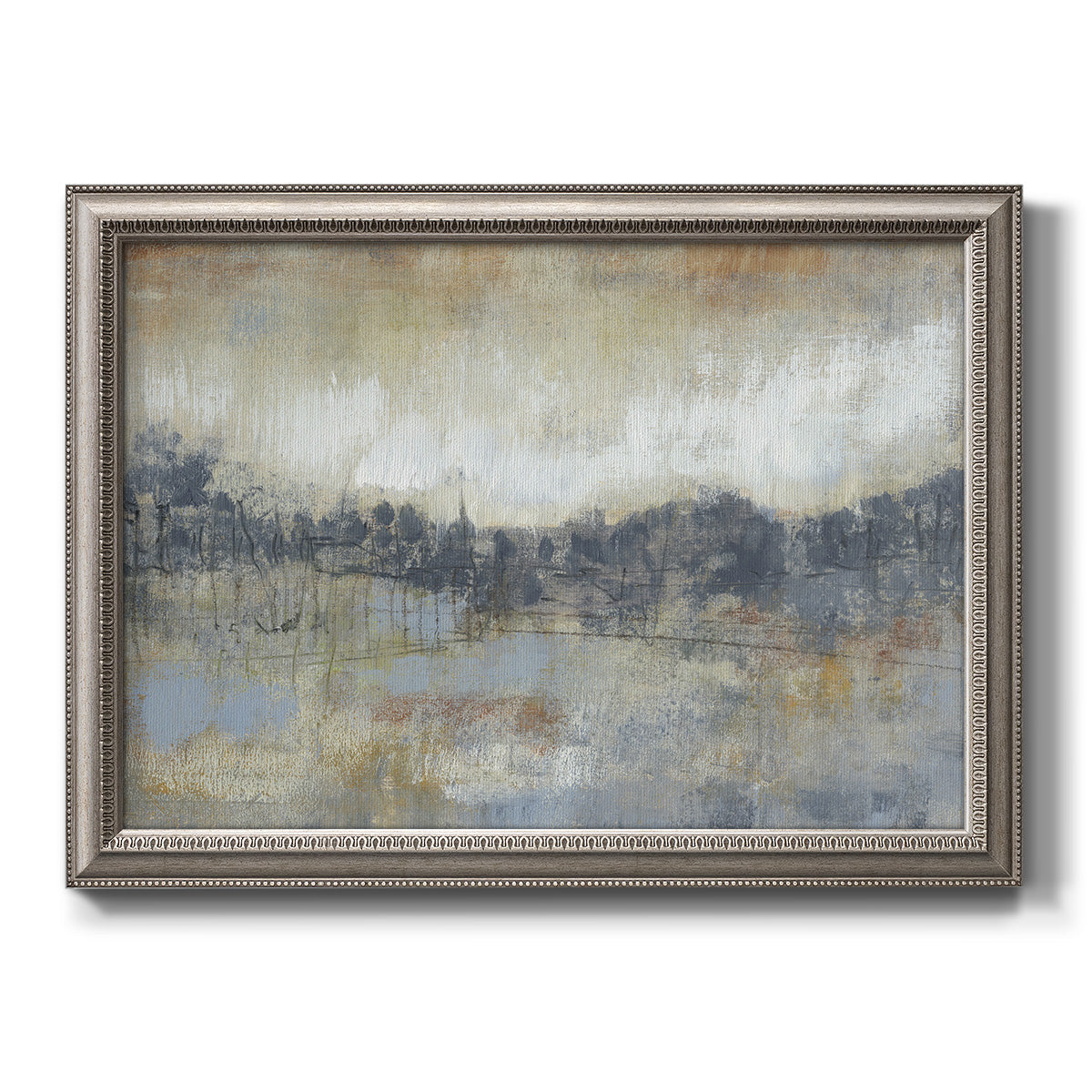 Cool Grey Horizon I Premium Framed Canvas- Ready to Hang