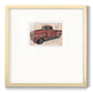 Antique Pickup I Premium Framed Print Double Matboard