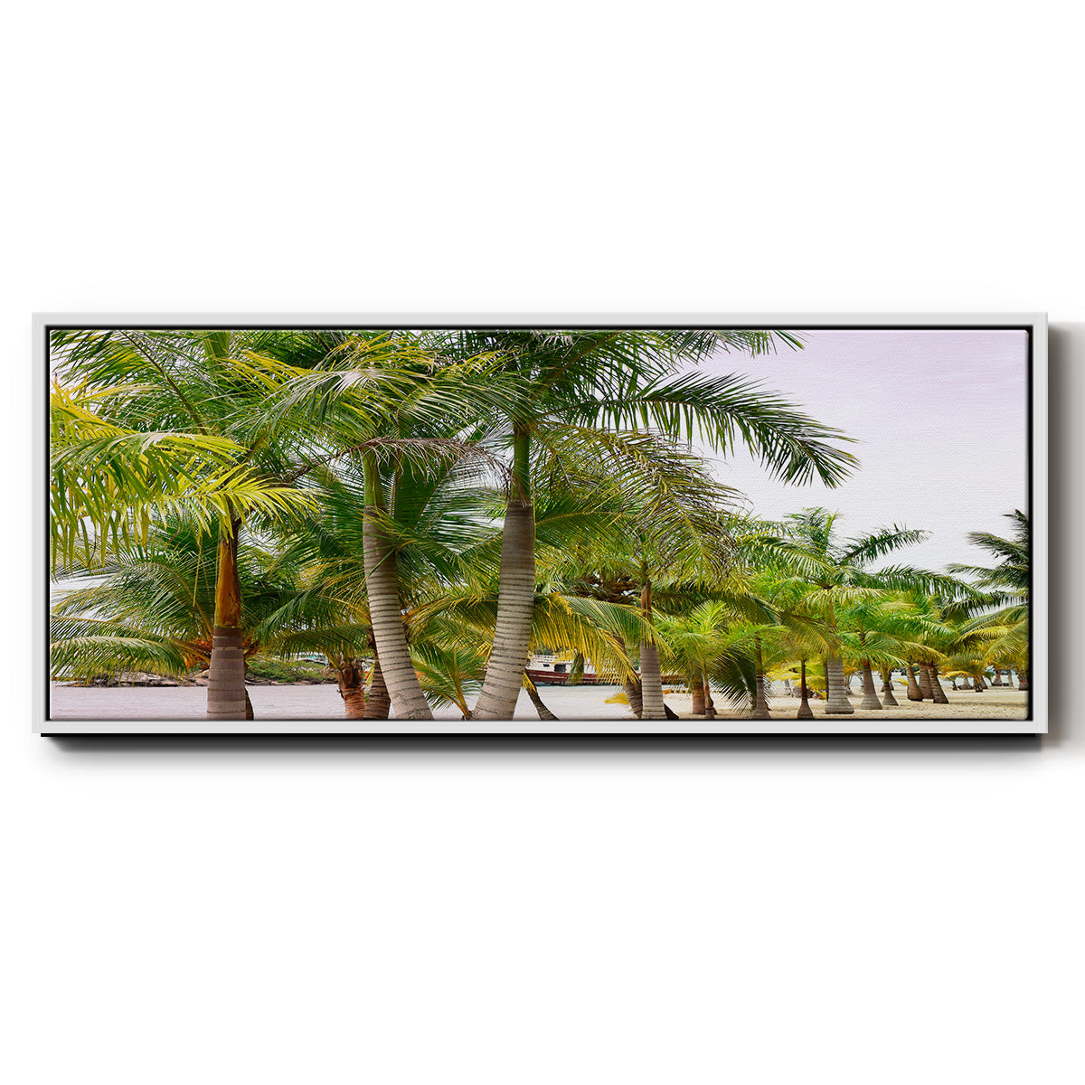Summer Day - Floater Framed Canvas Print