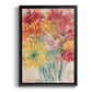 Floral Treats I - Modern Framed Canvas Print