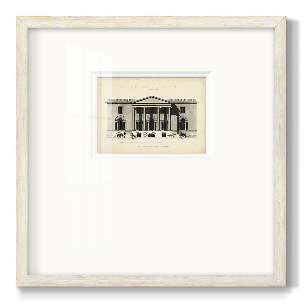 Richardson Architecture I Premium Framed Print Double Matboard