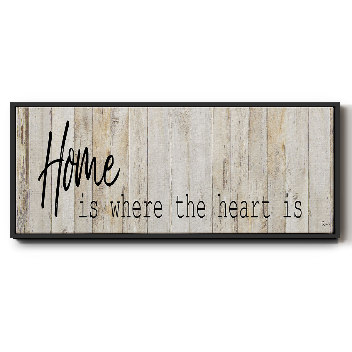 Home - Floater Framed Canvas Print