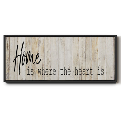 Home - Floater Framed Canvas Print