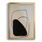 Avant Mod II - Modern Framed Canvas Print