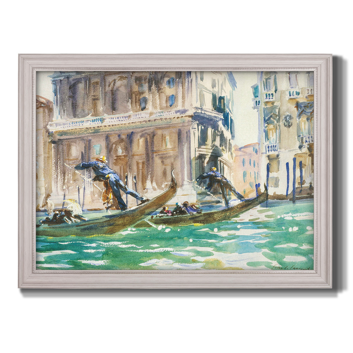 View of Venice, 1906 - Ornate Framed Canvas Print