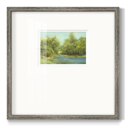 Country Views III- Premium Framed Print Double Matboard