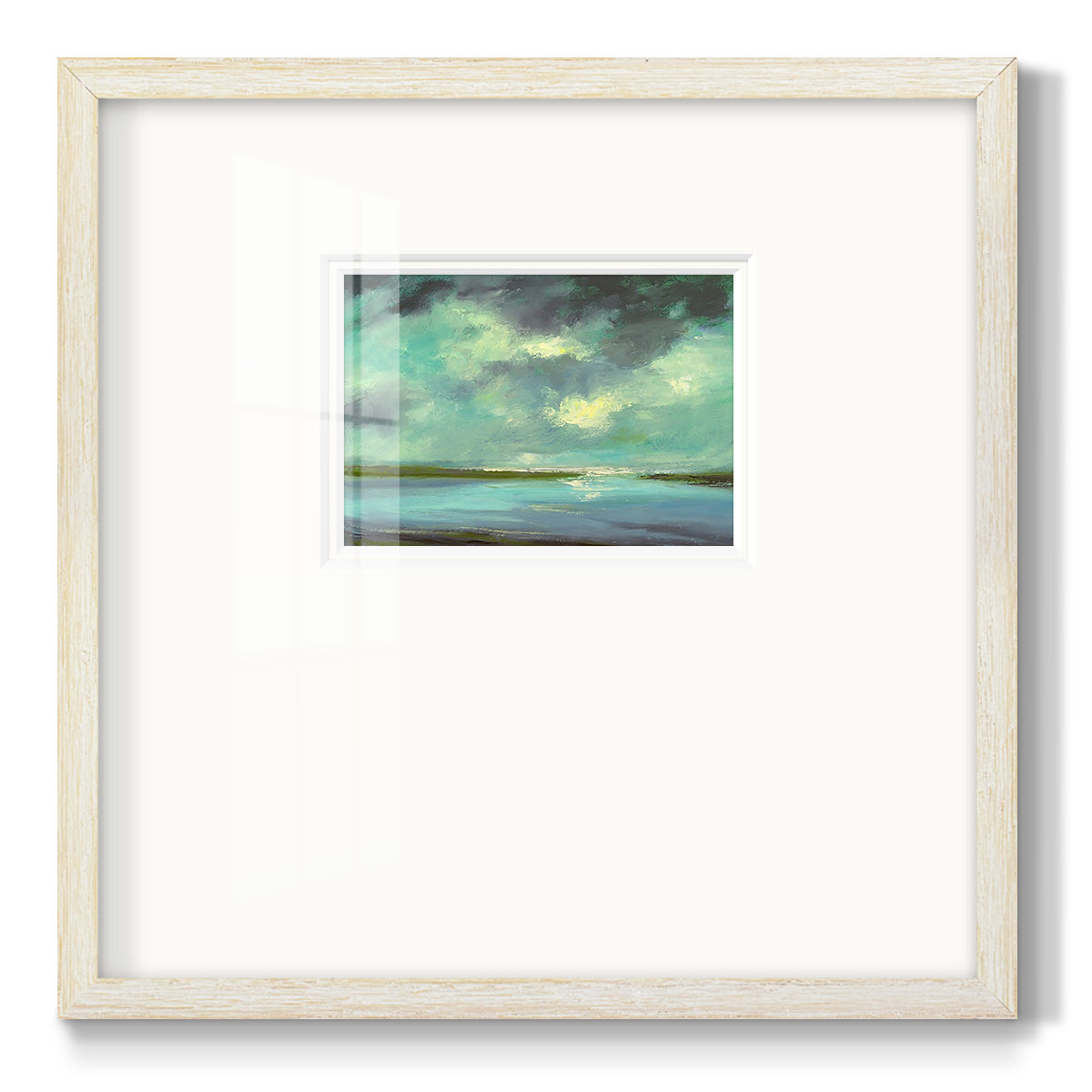 Lagoon Premium Framed Print Double Matboard