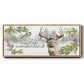 Reindeer Woods - Floater Framed Canvas Print