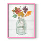 Harvest Home Leaves II - Restickable Framed Art Print