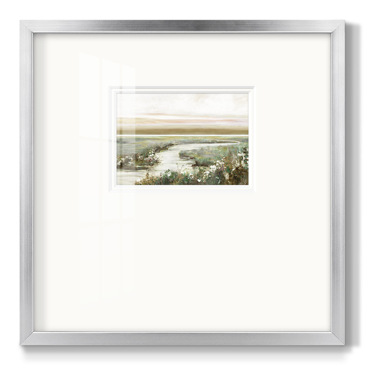 Eternity in Dawn - Double Matboard Framed Print