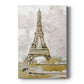 Eiffel Tower Glitz - Canvas Art Print