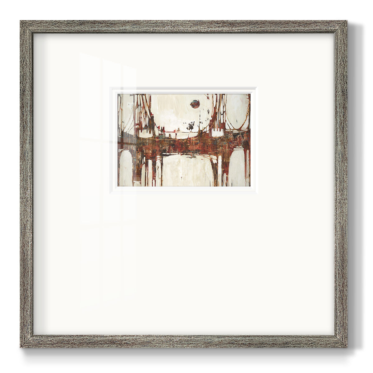 Building Bridges- Premium Framed Print Double Matboard