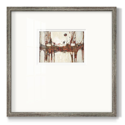 Building Bridges- Premium Framed Print Double Matboard