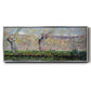 The Banks of the River Epte in Springtime, 1885 - Floater Framed Canvas Print