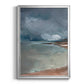 Sea Glass Storm I - Modern Framed Canvas Print