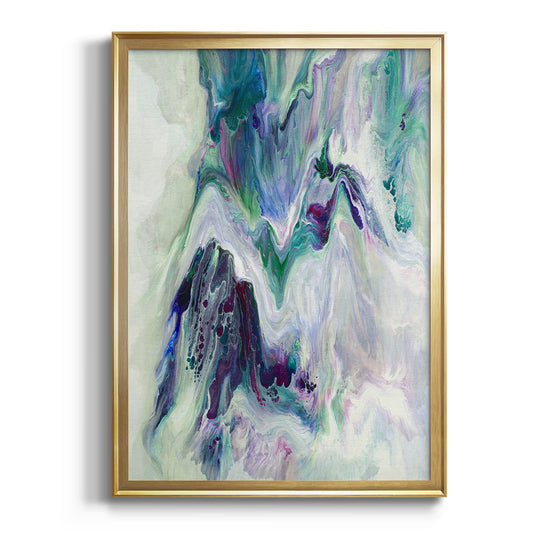 Wild River - Modern Framed Canvas Print