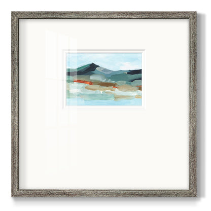 Autumn Mountains I Premium Framed Print Double Matboard