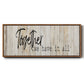 Together We Have - Floater Framed Canvas Print