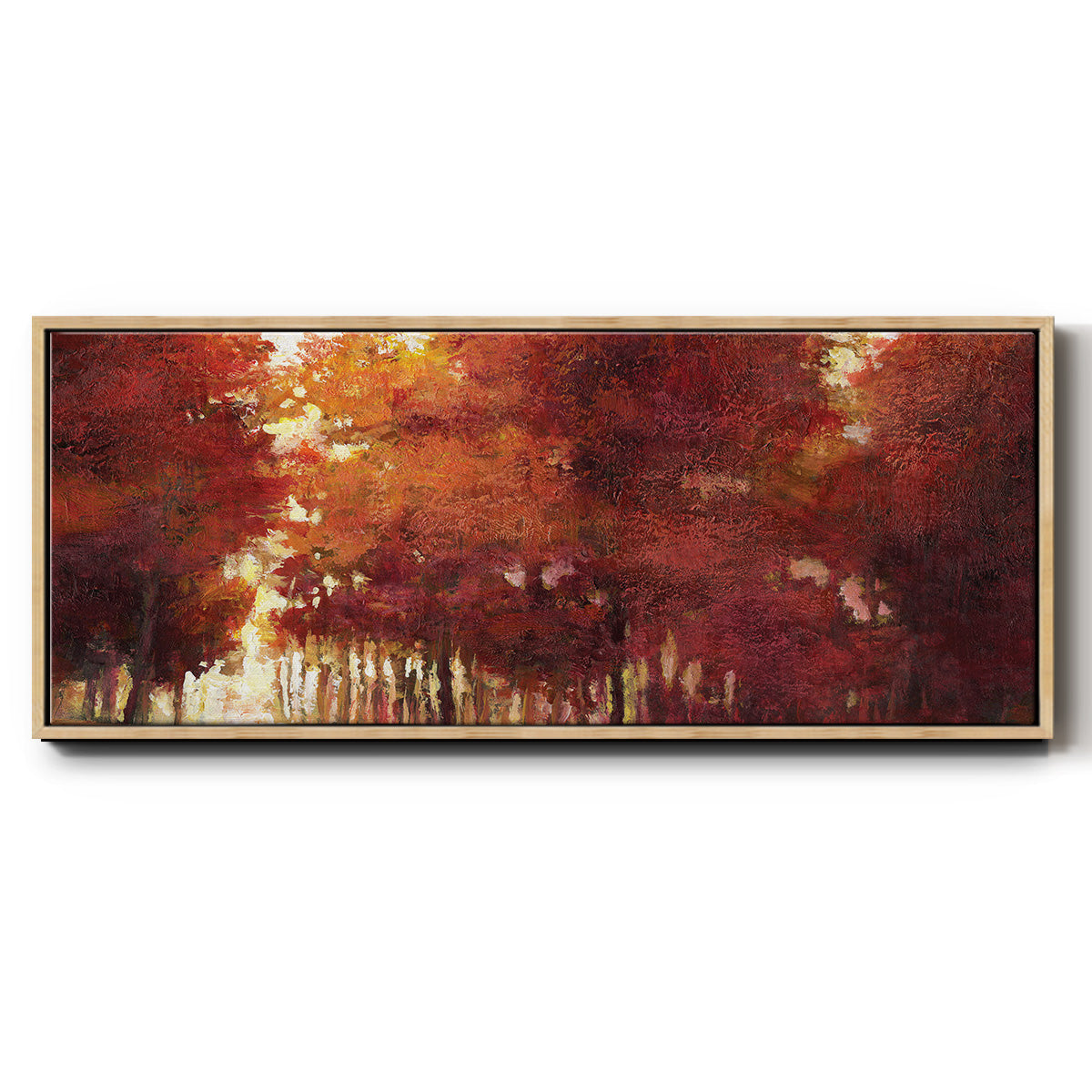 Afternoon Light - Floater Framed Canvas Print