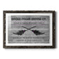 Hocus Pocus Broom Co. - Barnwood Framed Art Print