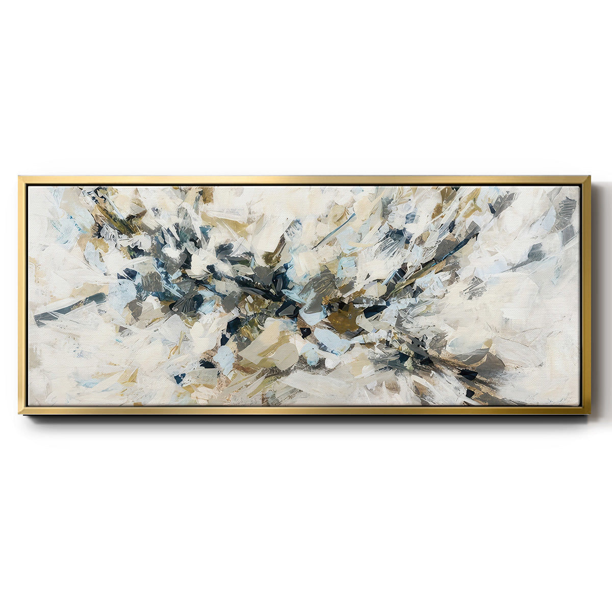 Rising Falcon - Floater Framed Canvas Print