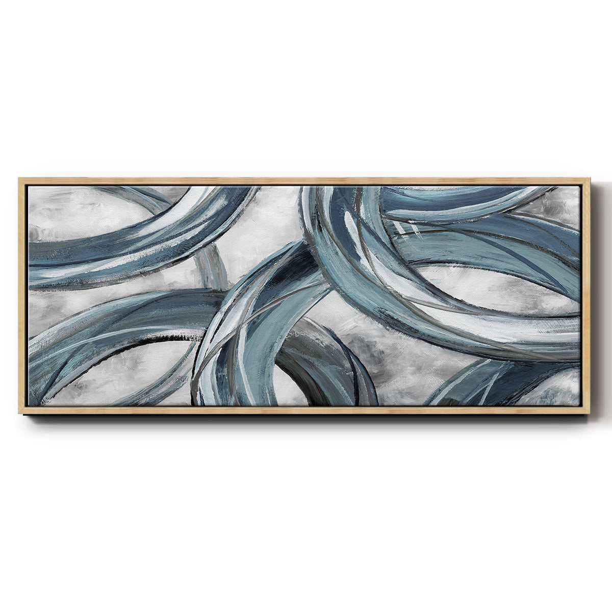 Ring Around - Floater Framed Canvas Print