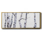 Birch Trees I - Floater Framed Canvas Print
