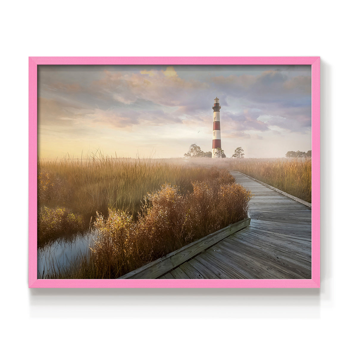 Private Path I - Restickable Framed Art Print