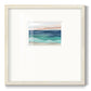 Shifting Seas Premium Framed Print Double Matboard